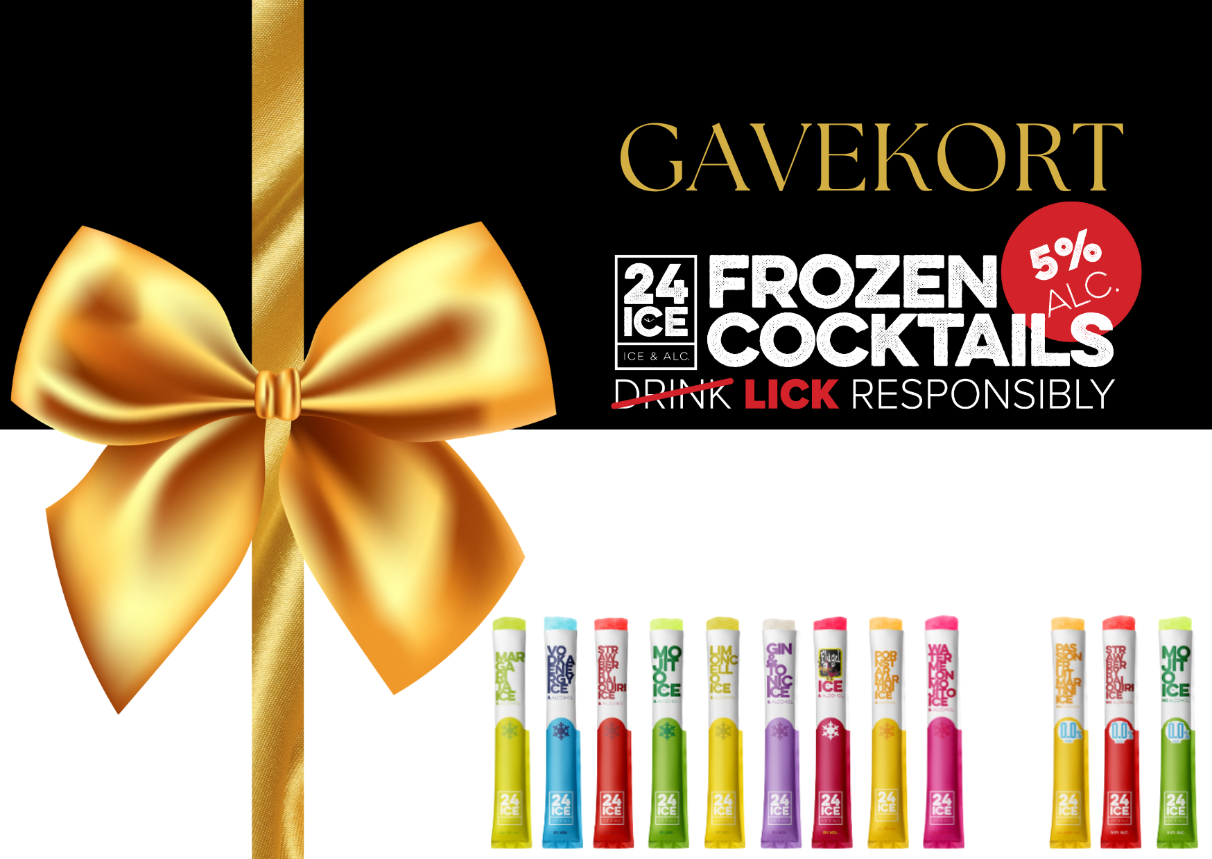 Gavekort til 24Ice.dk