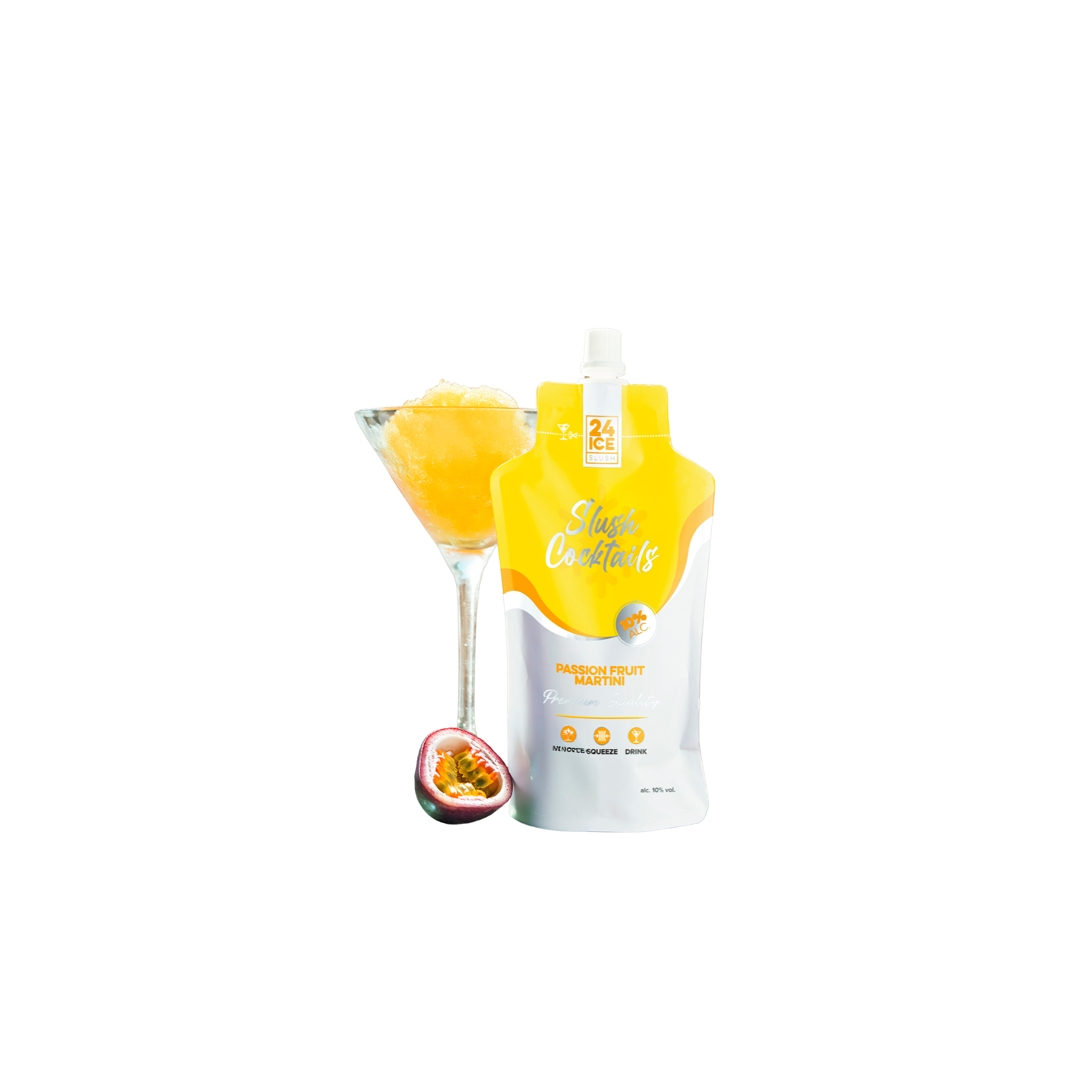 Passionfruit Martini Slush Cocktail 1 stk.
