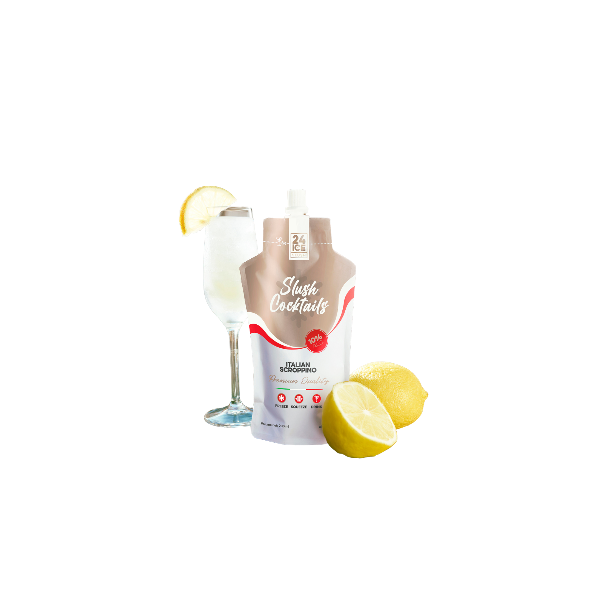 Italian Scroppino Slush Cocktail 1 stk.