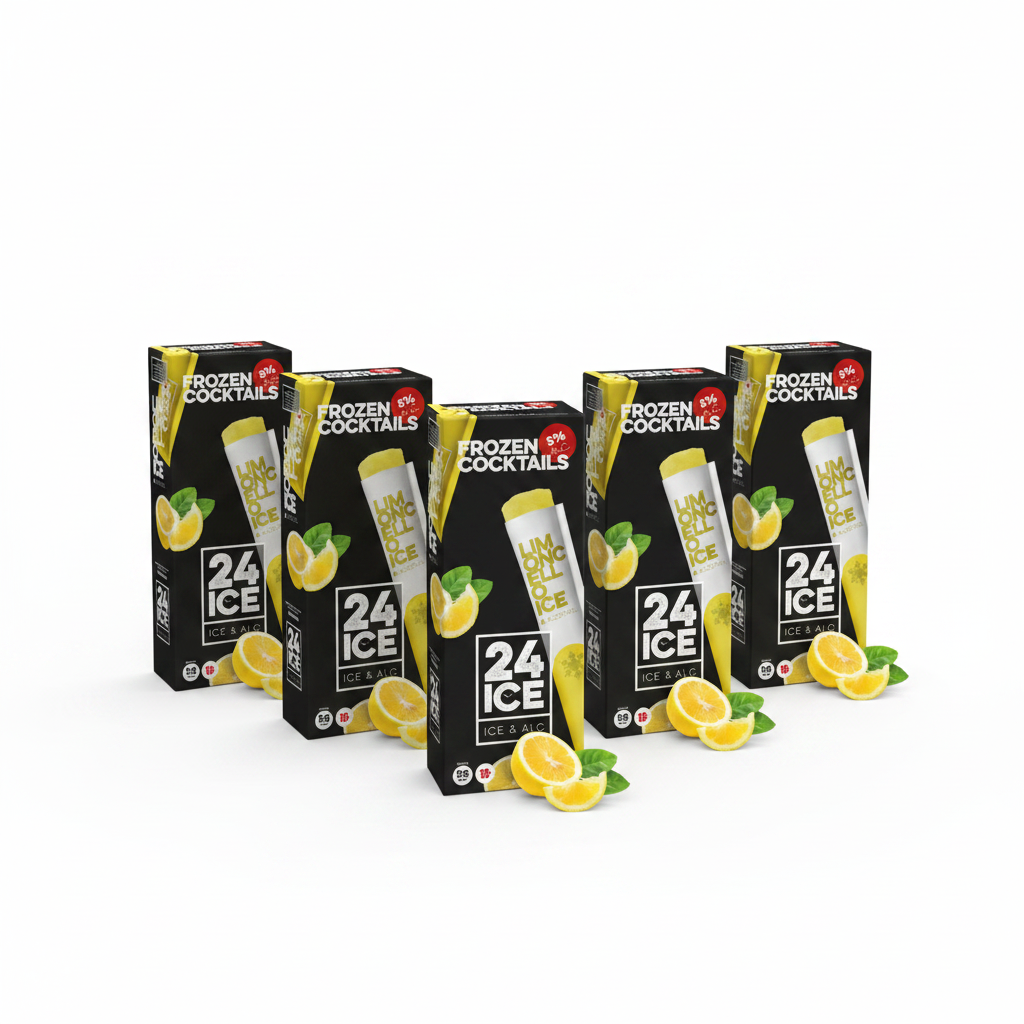 Limoncello 5 kasser V-form